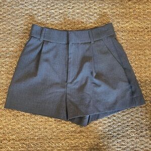 ZARA - Tailored Herringbone Shorts